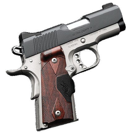 Kimber Ultra Carry II Black / Stainless 9mm 3" Barrel 7-Rounds