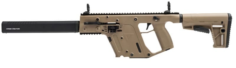 Kriss Vector CRB Flat Dark Earth 10mm 16" Barrel 10-Rounds