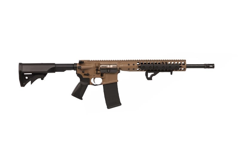 LWRC IC-DI Flat Dark Earth .300 AAC Blackout 16.1" Barrel 30-Rounds