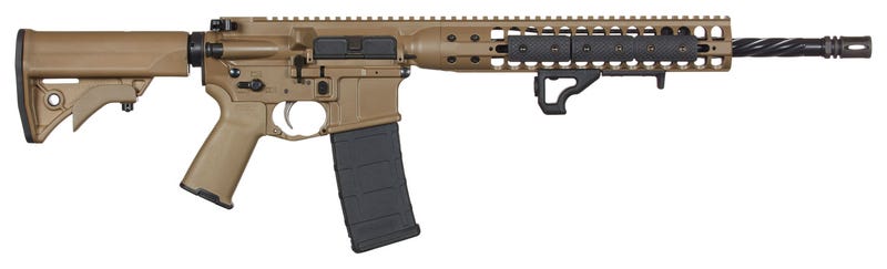 LWRC Individual Carbine DI Flat Dark Earth 5.56 NATO / .223 Rem 16.1" Barrel 30-Rounds