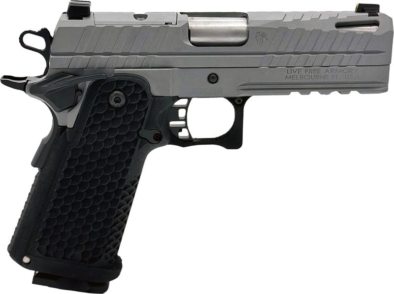 Live Free Armory Apollo 11 Compact Grey 9mm 4.15" Barrel 17-Rounds