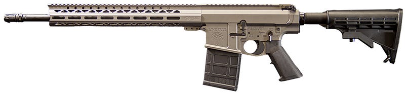 Live Free Armory Battle Rifle Heavy Flat Dark Earth 7.62 X 51 18" Barrel 10-Rounds