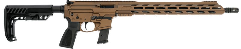 Live Free Armory Challenger Burnt Bronze 9mm 16" Barrel 17-Rounds