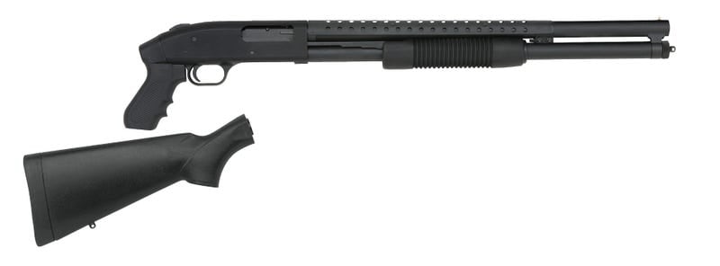 Mossberg 500 Combo Black 12 GA 20" Barrel 7-Rounds