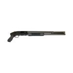 Mossberg 500 Pistol Grip Persuader Black 12 GA 20-inch 7Rds With Heat shield