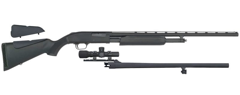 Mossberg 500 Field/Deer Black 20 GA 24" / 26" Barrel 5-Rounds 2.5-20mm Scope