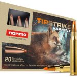 Norma Varmint Tipstrike Brass .223 Rem 55 Grain 20-Rounds Polymer Tip