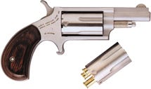 North American Arms Mini-Revolver Convertible Stainless .22 LR / .22 Mag 1.625-inch 5Rds