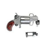 North American Arms Mini-Revolver Stainless .22 Mag 1.125" Barrel 5-Rounds with Skeleton Belt Buckle