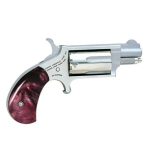 North American Arms Mini-Revolver Stainless .22 Mag 1.125" Barrel 5-Rounds Purple Grips