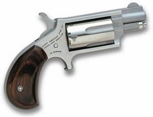 North American Arms Mini-Revolver Stainless .22 Mag 1.125" Barrel 5-Rounds with Lanyard Ring