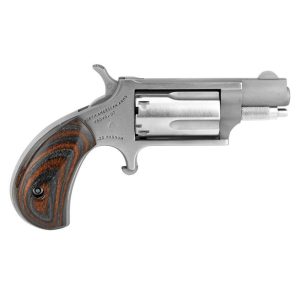 North American Arms Mini Revolver Stainless .22 Mag 1.125" Barrel 5-Rounds