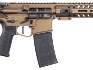 Patriot Ordnance Factory Renegade+ Pistol Burnt Bronze 5.56 NATO / .223 Rem 10.5" Barrel 30-Rounds
