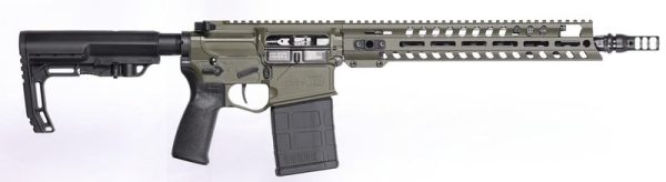 Patriot Ordnance Factory Rogue DI OD Green .308 Win 13.75" P&W Barrel 20-Rounds