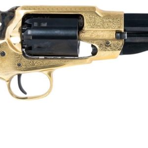 Pietta 1858 Sheriff Brass / Black .44 Caliber 5.5" Barrel 6-Rounds Walnut Grips