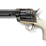 Pietta GWII Deadman's Hand Engraved Blued 9mm 4.75" Barrel 6-Rounds