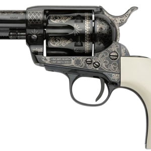 Pietta Great Western II Liberty Engraved 9mm 3.5" Barrel 6-Rounds