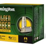 Remington Golden Saber Defense Brass .40 SW 180-Grain 20-Rounds BJHP