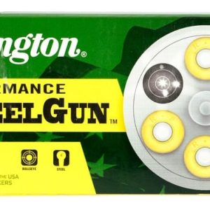 Remington Performance WheelGun Nickel Plated Brass .38 SPL 158 Grain 50-Rounds LSWC