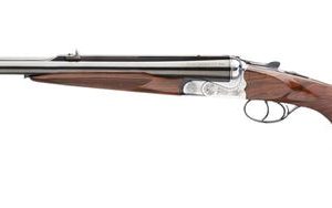 Rizzini USA Rhino Express Turkish Walnut .416 Rigby 23" Barrel with Flip Up Leaf and Orange Front Bead Open Sights