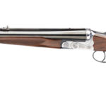 Rizzini USA Rhino Express Turkish Walnut .500 Nitro 26" Barrel 2-Rounds Open Sights-Flip Up Leafs and Orange Front Bead