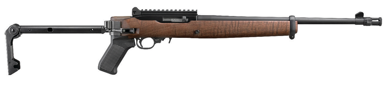 Ruger 10/22 Exclusive w/ Folding Samson Stock Black / Wood .22 LR 16.5" Barrel 10-Rounds