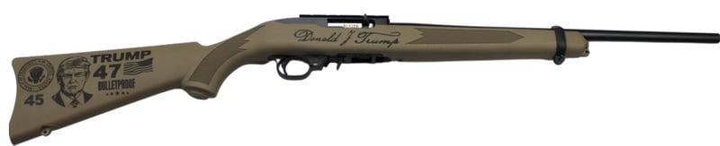 Ruger 10/22 Trump 2.0 Flat Dark Earth .22 LR 18.5" Barrel 10-Rounds