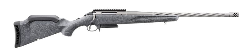 Ruger American Gen 2 Grey .243 Win 20" Threaded Barrel W/ Brake 3-Rounds