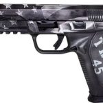 Ruger American Pistol "Trump" Black / White .45 ACP 4.5" Barrel 10-Rounds