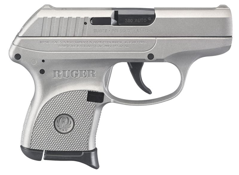 Ruger LCP Silver .380 ACP 2.75" Barrel 6-Rounds