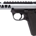 Ruger Mark IV Lite Silver .22 LR 4.4" Barrel 10-Rounds