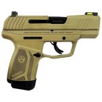 Ruger Max-9 Optic Ready Flat Dark Earth 9mm 3.2" Barrel 12-Rounds