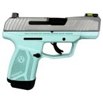 Ruger Max-9 Pro "Tiffany Blue/Crushed Silver" 9mm 3.2" Barrel 12-Rounds