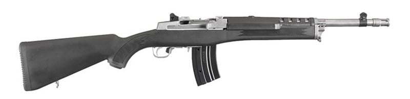 Ruger Mini Thirty Black / Stainless 7.62 X 39 16.125" Barrel 20-Rounds