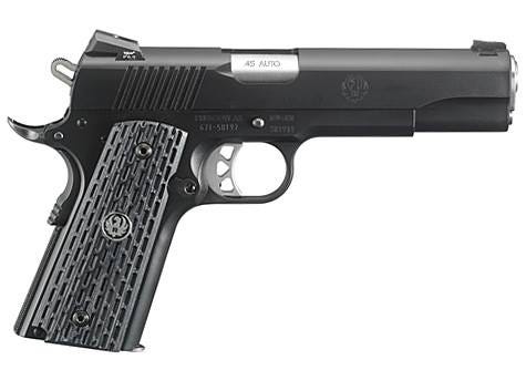 Ruger SR1911 Night Watchman Black .45 ACP 4.25-inch 7Rd Night Sights