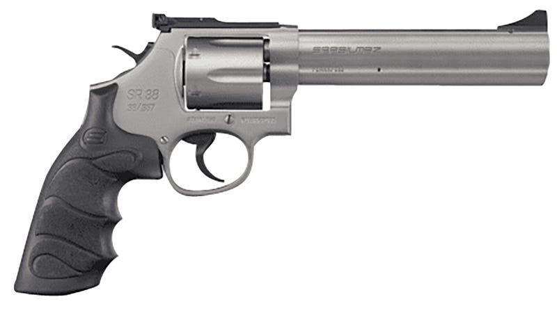 SAR USA SR 38 Stainless .38 SW / .357 Mag 6" Barrel 6-Rounds SAR USA SR 38 Stainless .38 SW / .357 Mag 6" Barrel 6-Rounds - HANDGUNS - Miami Shooters Supply