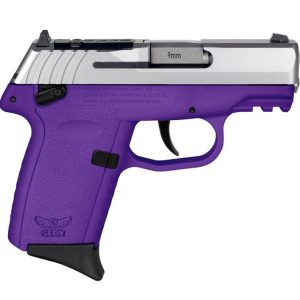 SCCY CPX-1 Gen 3 Purple/Stainless 9mm 3.1" Barrel 10-Rounds RDR