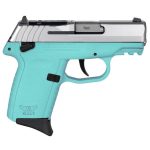 SCCY CPX-1 Gen 3 Light Blue/Stainless 9mm 3.1" Barrel 10-Rounds RDR