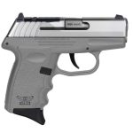 SCCY CPX-3 Gray/Stainless 380 ACP 3.1" Barrel 10 Rounds Optics Ready