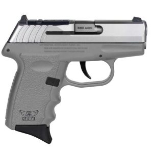SCCY CPX-3 Gray/Stainless 380 ACP 3.1" Barrel 10 Rounds Optics Ready