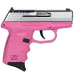SCCY CPX-3 Pink/ Stainless 380 ACP 3.1" Barrel 10 Rounds Optics Ready