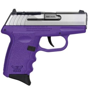 SCCY CPX-3 Purple/Stainless 380 ACP 3.1" Barrel 10 Rounds Optics Ready