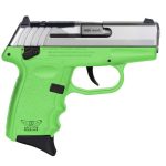 SCCY CPX-4 Lime Frame/Stainless Slide 380 ACP 2.96" Barrel 10-Rounds MS