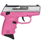 SCCY CPX-4 Pink Frame/Stainless Slide 380 ACP 2.96" Barrel 10-Rounds MS