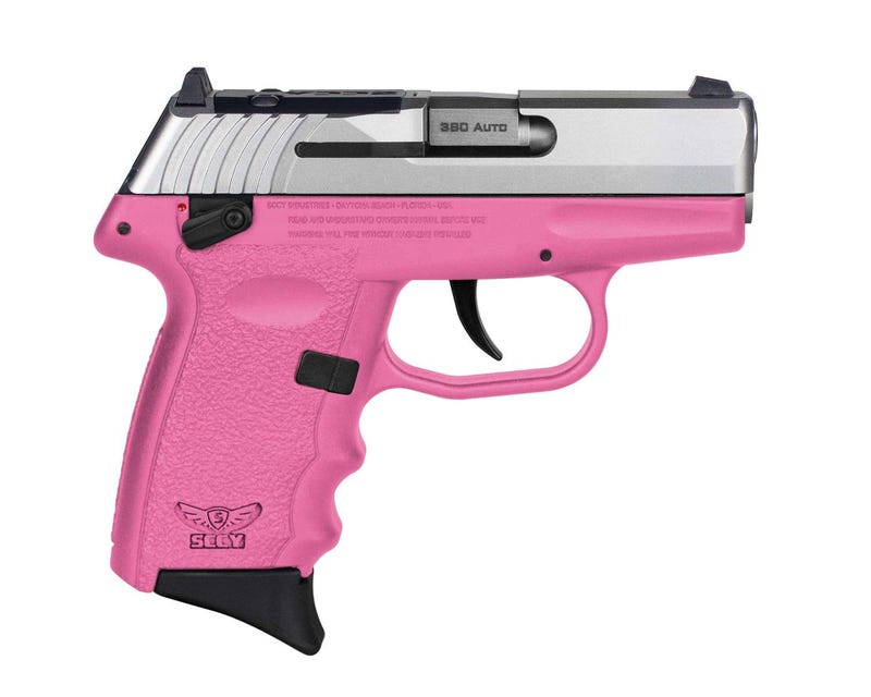 SCCY CPX-4 Pink Frame/Stainless Slide 380 ACP 2.96" Barrel 10-Rounds MS