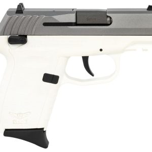 SCCY CPX-1 Gen3 Stainless / White 9mm 3.1" Barrel 10-Rounds