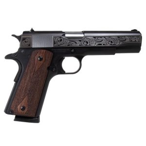 SDS Imports 1911 A1 Service Filligree Stainless .45 ACP 5" Barrel 8-Rounds