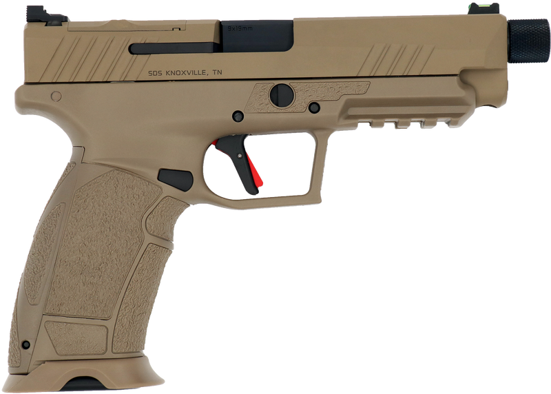 SDS Imports PX-9 Tactical Gen 3 Flat Dark Earth 9mm 5.1" Barrel 20-Rounds