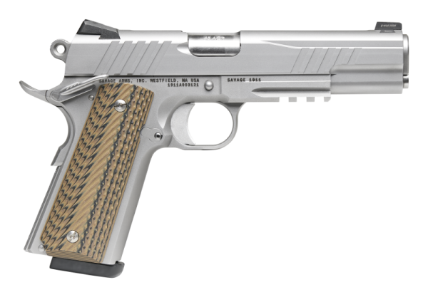 Savage 1911 Stainless .45 ACP 5" Barrel 8-Rounds