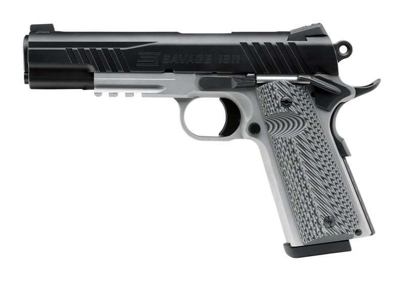 Savage 1911 Government Stainless / Black 9mm 5" Barrel 10-Rounds